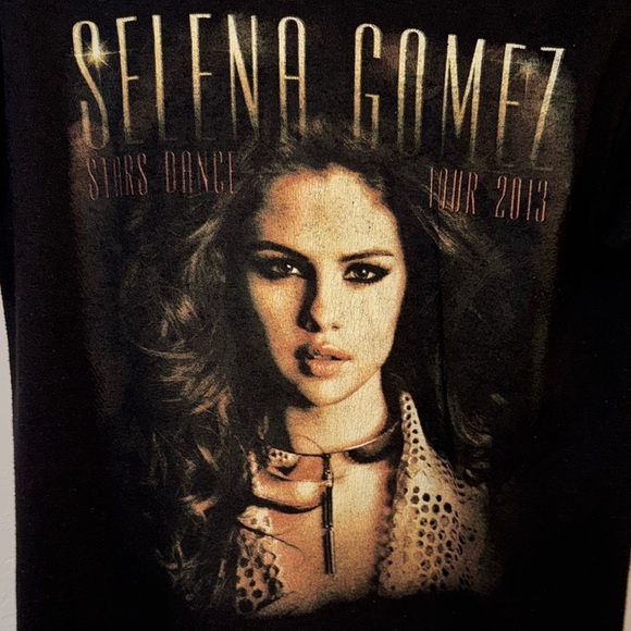 Selena Gomez Stars Dance Tour 2013 Men’s Size Small T-Shirt - Picture 2 of 9